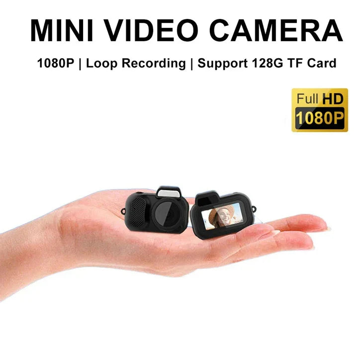 Portable Vintage Retro 1080p Mini Camera