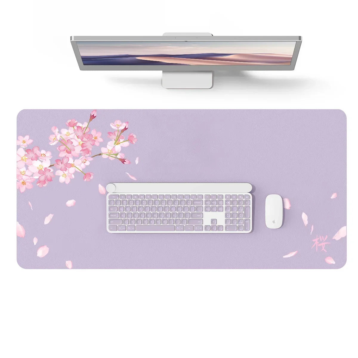 Large Waterproof PU Leather Desk Mat for Office and Home
