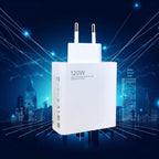 Xiaomi 120W Turbo Fast Charger Adapter for Redmi Note 11 12 13