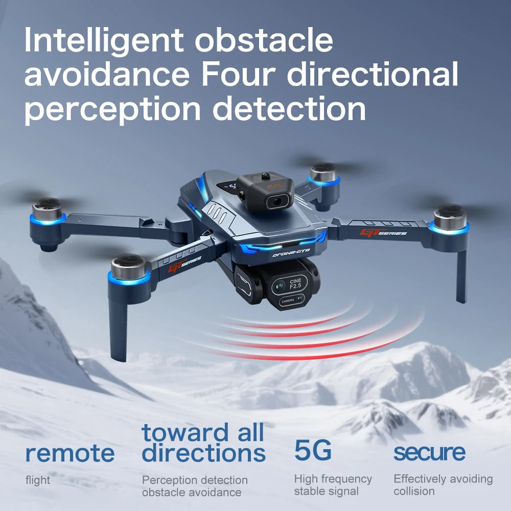 GT8 Drone GPS 8K Professional HD 360° Dual Cameras 5G WIFI