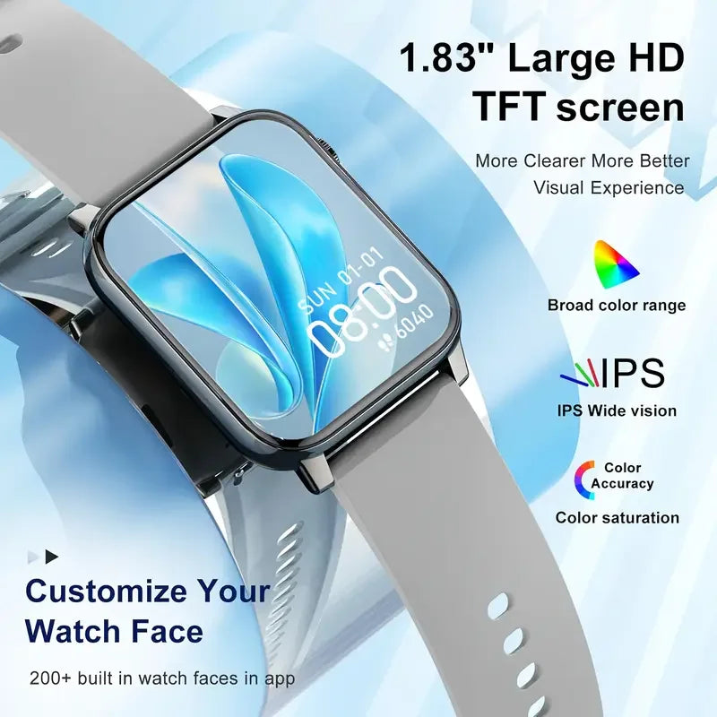 LAXASFIT Waterproof Smart Watch Bluetooth
