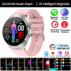 Smart Watch TK26 Blood Oxygen ECG Body Temperature by GUHUAVMI