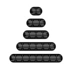 USB Cable Organizer Silicone Winder for Desktop Tidy Management