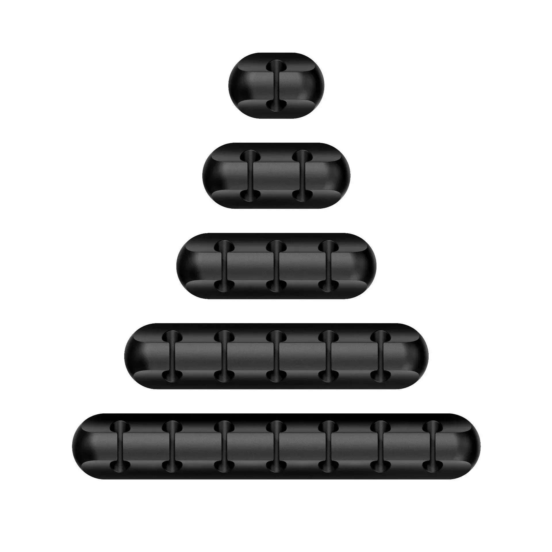 USB Cable Organizer Silicone Winder for Desktop Tidy Management
