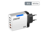 240W USB C Charger Fast Charging Adapter for Phones
