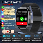 Smart Watch for Men Uric Acid and Body Fat Monitoring