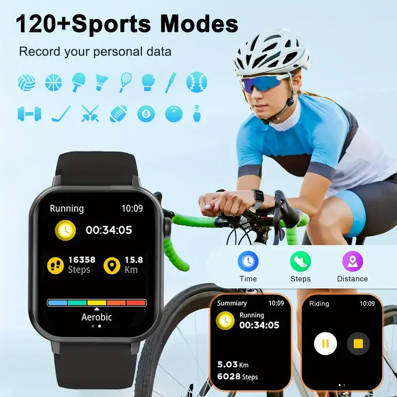 LAXASFIT Waterproof Smart Watch Bluetooth
