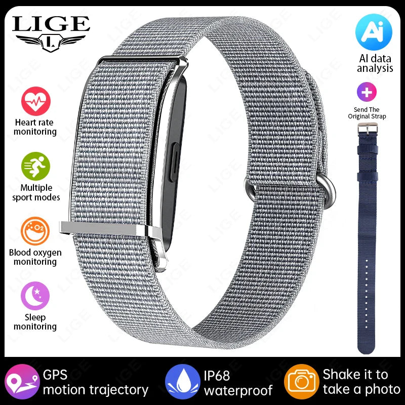 Smart Fitness Bracelet – Heart Rate & Sleep Monitor