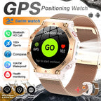 T-Rex 3 GPS Smart Watch by GUHUAVMI - Military Grade, 10ATM Waterproof