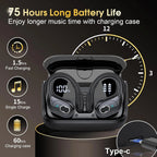 GDLYL HD65 TWS Bluetooth V5.4 Headphones Wireless