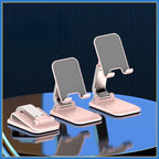 Foldable Stainless Steel Mobile Phone Stand for Tablets