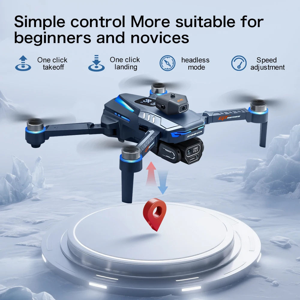 GT8 Drone GPS 8K Professional HD 360° Dual Cameras 5G WIFI