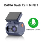 2K Dash Camera KAWA MINI 3 with Voice Control and WiFi