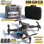 A14 Pro Max GPS Brushless 8K Three Camera Obstacle Avoidance Foldable Quadcopter