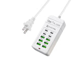 USB Charger Power Adapter with 1.2m Extension Cord