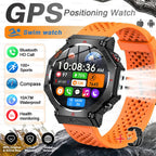 T-Rex 3 GPS Smart Watch by GUHUAVMI - Military Grade, 10ATM Waterproof