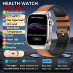 Smart Watch for Men Uric Acid and Body Fat Monitoring