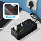 USB Charger Power Adapter with 1.2m Extension Cord