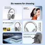 Bluetooth Headphones Over Ear HiFi Stereo Wireless Headset