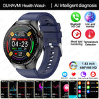 Smart Watch TK26 Blood Oxygen ECG Body Temperature by GUHUAVMI