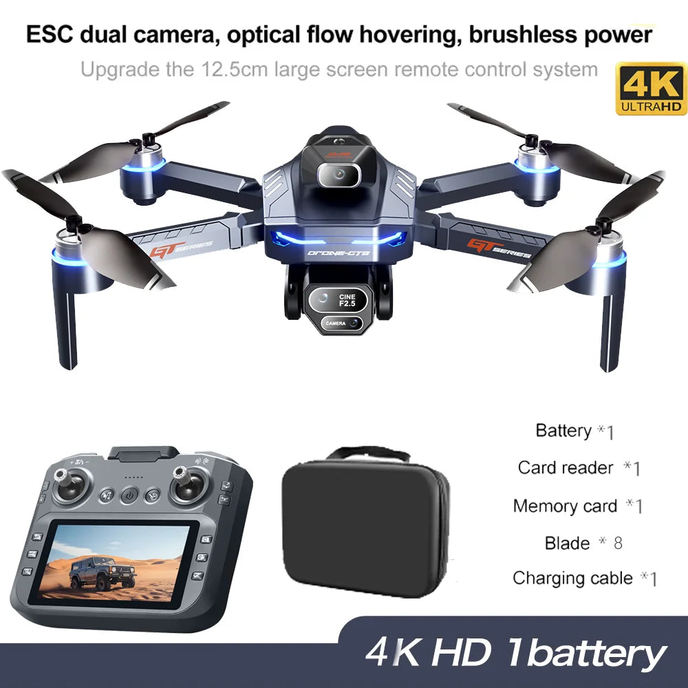 GT8 Drone GPS 8K Professional HD 360° Dual Cameras 5G WIFI