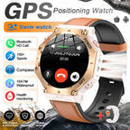 T-Rex 3 GPS Smart Watch by GUHUAVMI - Military Grade, 10ATM Waterproof