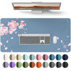 Large Waterproof PU Leather Desk Mat for Office and Home