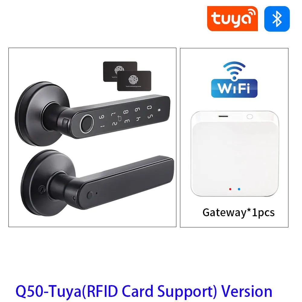 Fingerprint Door Lock Smart Digital Electronic Lock with Password
