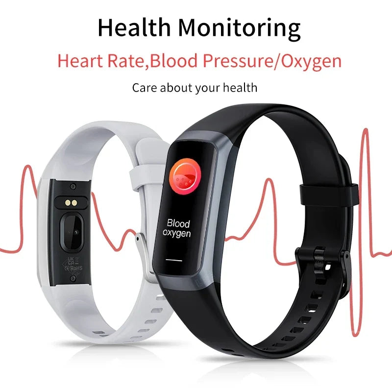 LIGE Smartwatch 1.1" AMOLED Waterproof Sports Tracker for IOS Android
