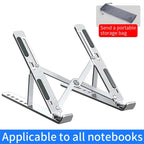 Aluminum Alloy Adjustable Laptop Holder Stand Portable