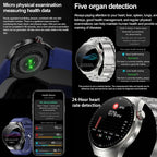 Smart Watch TK26 Blood Oxygen ECG Body Temperature by GUHUAVMI