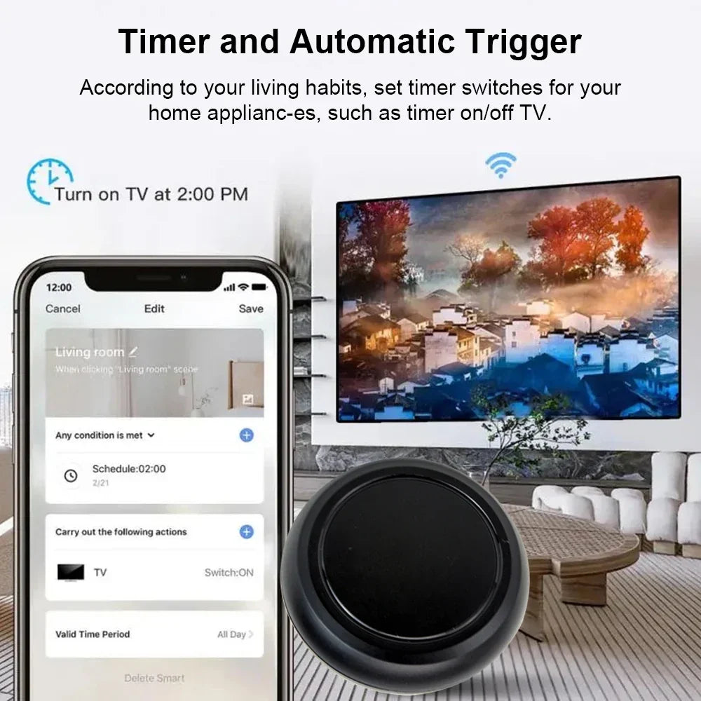 Tuya WiFi Smart IR Remote Controller IRC03 for Home Devices