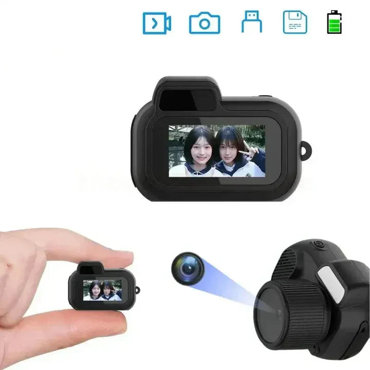 Portable Vintage Retro 1080p Mini Camera